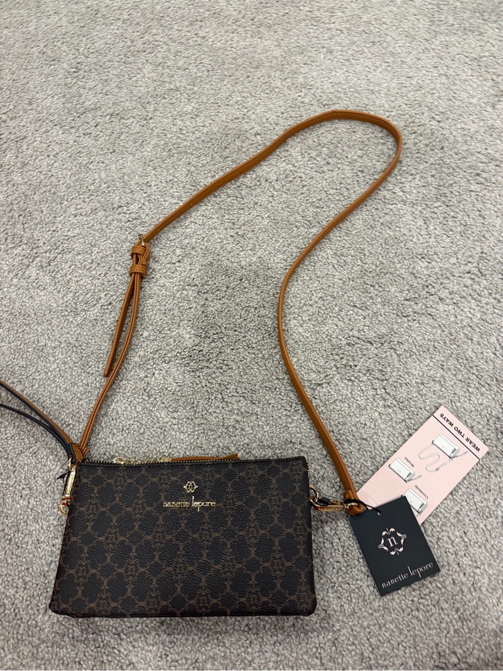 Nanette Lepore Crossbody / Wristlet Bag